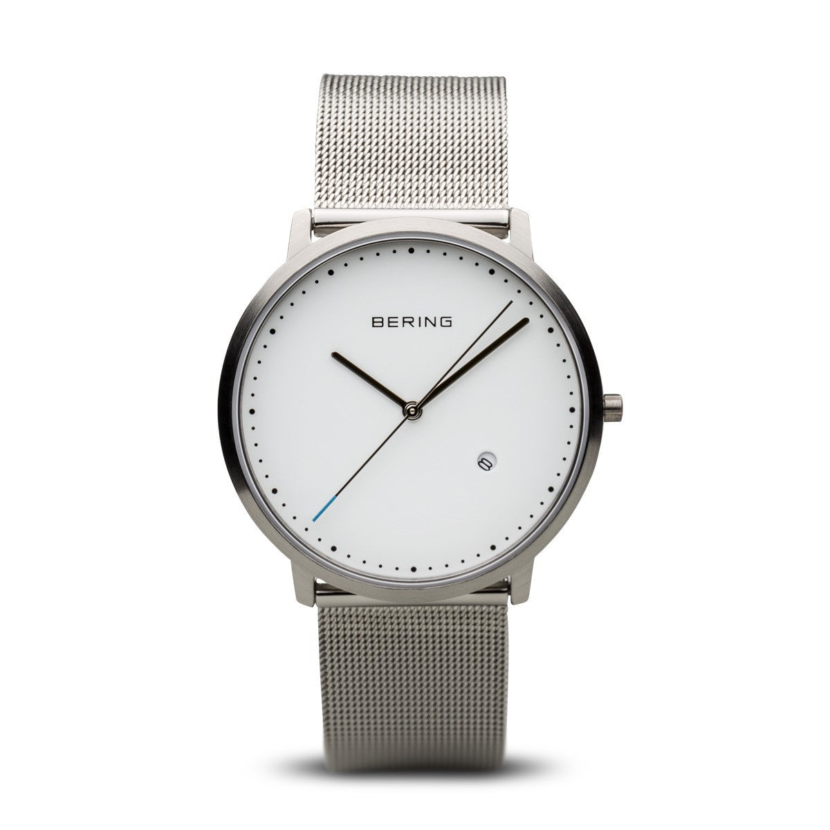 Bering Unisex Classic Brushed Silver Watch 11139-004 - Robert Openshaw Fine Jewellery
