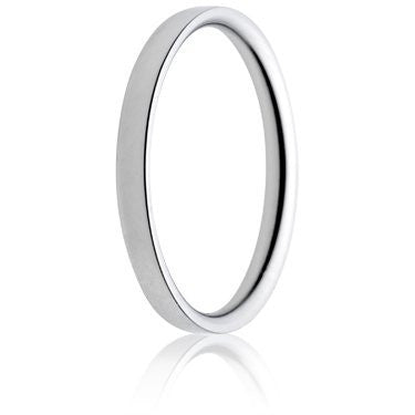 2.5mm Court - Medium weight & Flat Edge - Robert Openshaw Fine Jewellery