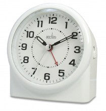 Acctim "Central" Smartlite Sweep Alarm in White 14282 - Robert Openshaw Fine Jewellery