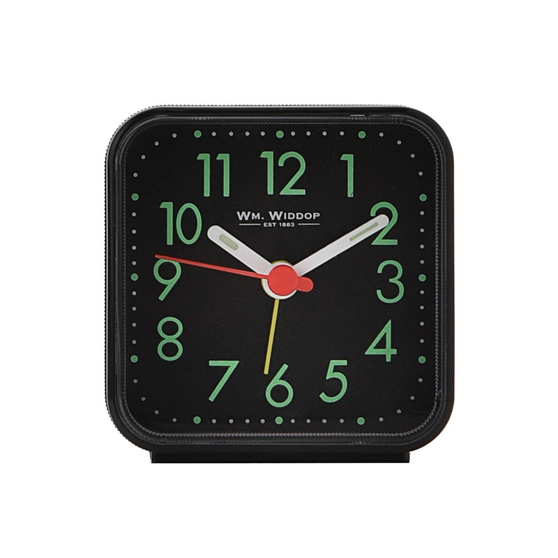 Square Alarm Clock - Black