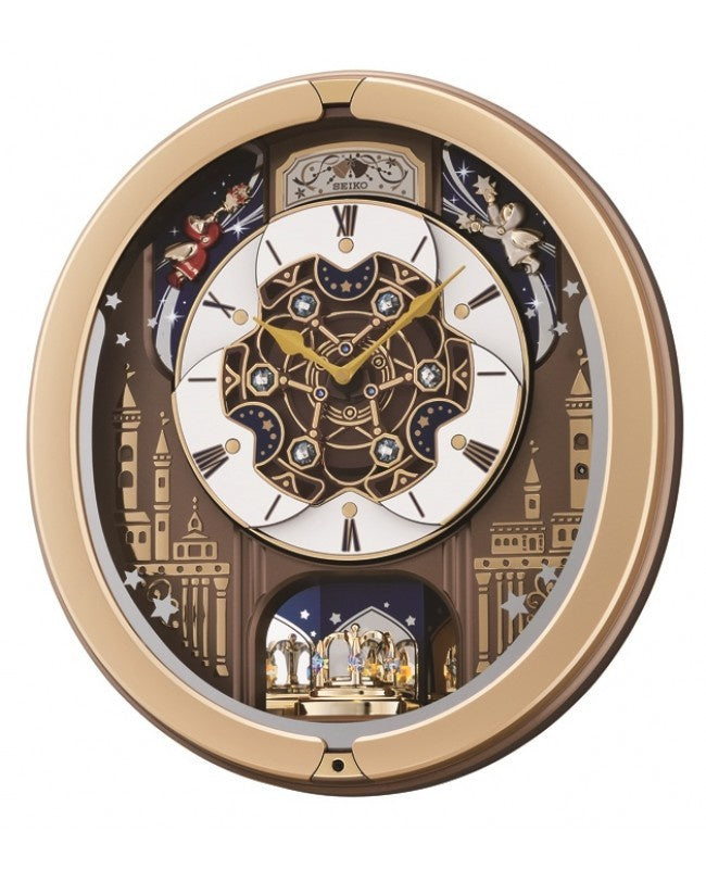 SEIKO MELODY IN MOTION WALL CLOCK QXM350G - Robert Openshaw Fine Jewellery