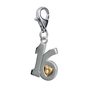 HOT DIAMONDS Sweet Sixteen Charm DT040