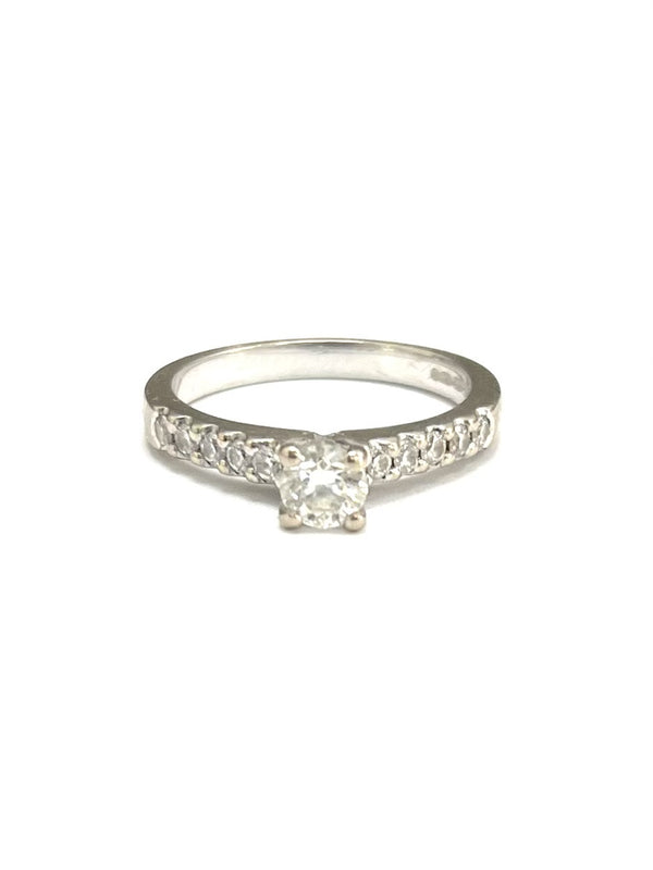 18ct White Gold 0.50cts Diamond Ring