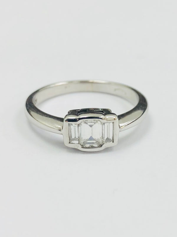 18ct White Gold  Eleven Stone Wedding/Eternity Ring. 0.55cts - BUNCH2 - Robert Openshaw Fine Jewellery