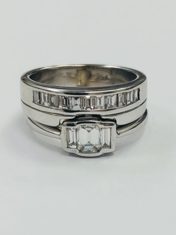 18ct White Gold  Eleven Stone Wedding/Eternity Ring. 0.55cts - BUNCH2 - Robert Openshaw Fine Jewellery