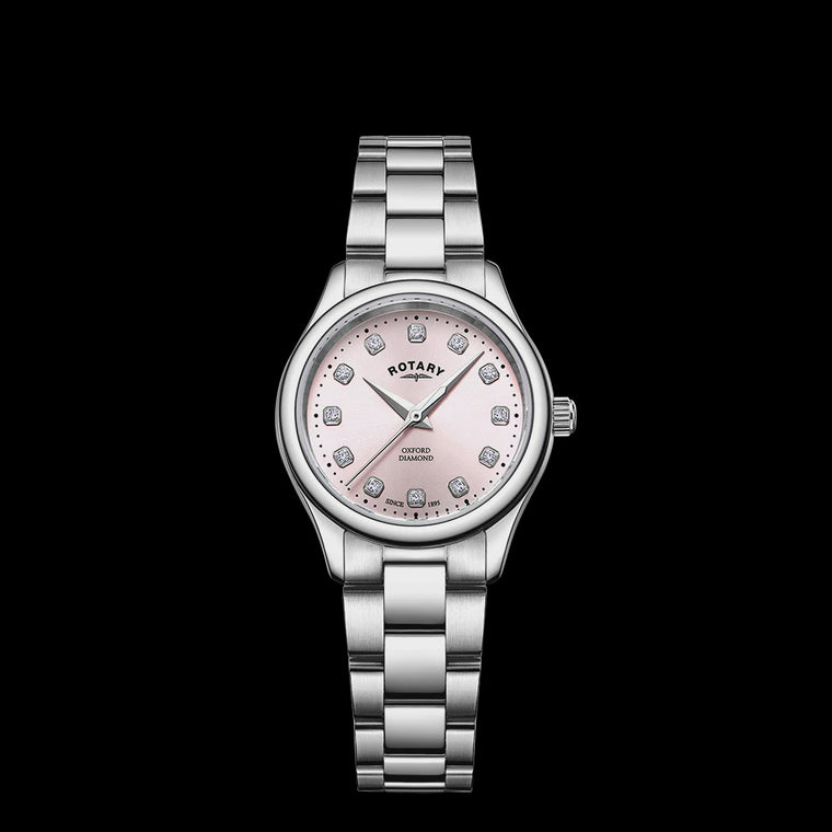 Rotary Diamond Set Bracelet Watch