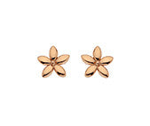ROBERT OPENSHAW 9CT ROSE GOLD FLOWER STUD EARRINGS RHE277 - Robert Openshaw Fine Jewellery