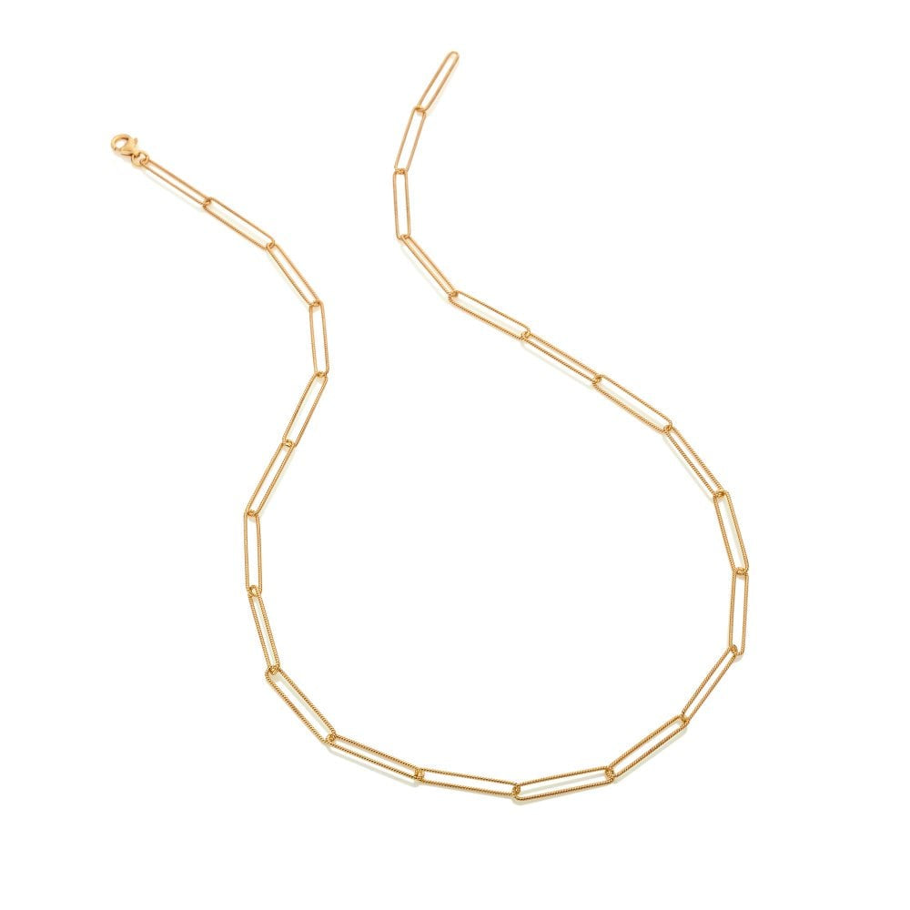 Jac Jossa 50cm Twisted Wire Chain Robert Openshaw Fine Jewellery