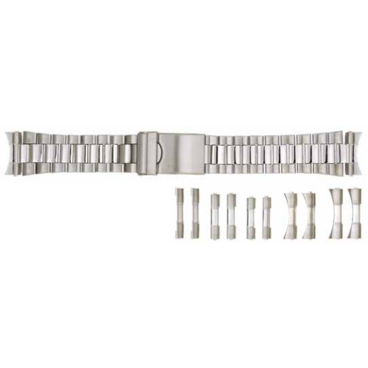 DARLENA 22MM STAINLESS STEEL WATCH STRAP 30201 - Robert Openshaw Fine Jewellery