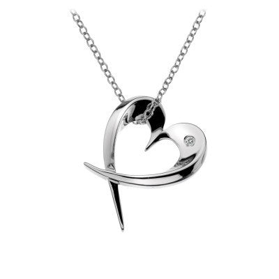 Hot Diamonds Entwine Heart DP368 - Robert Openshaw Fine Jewellery