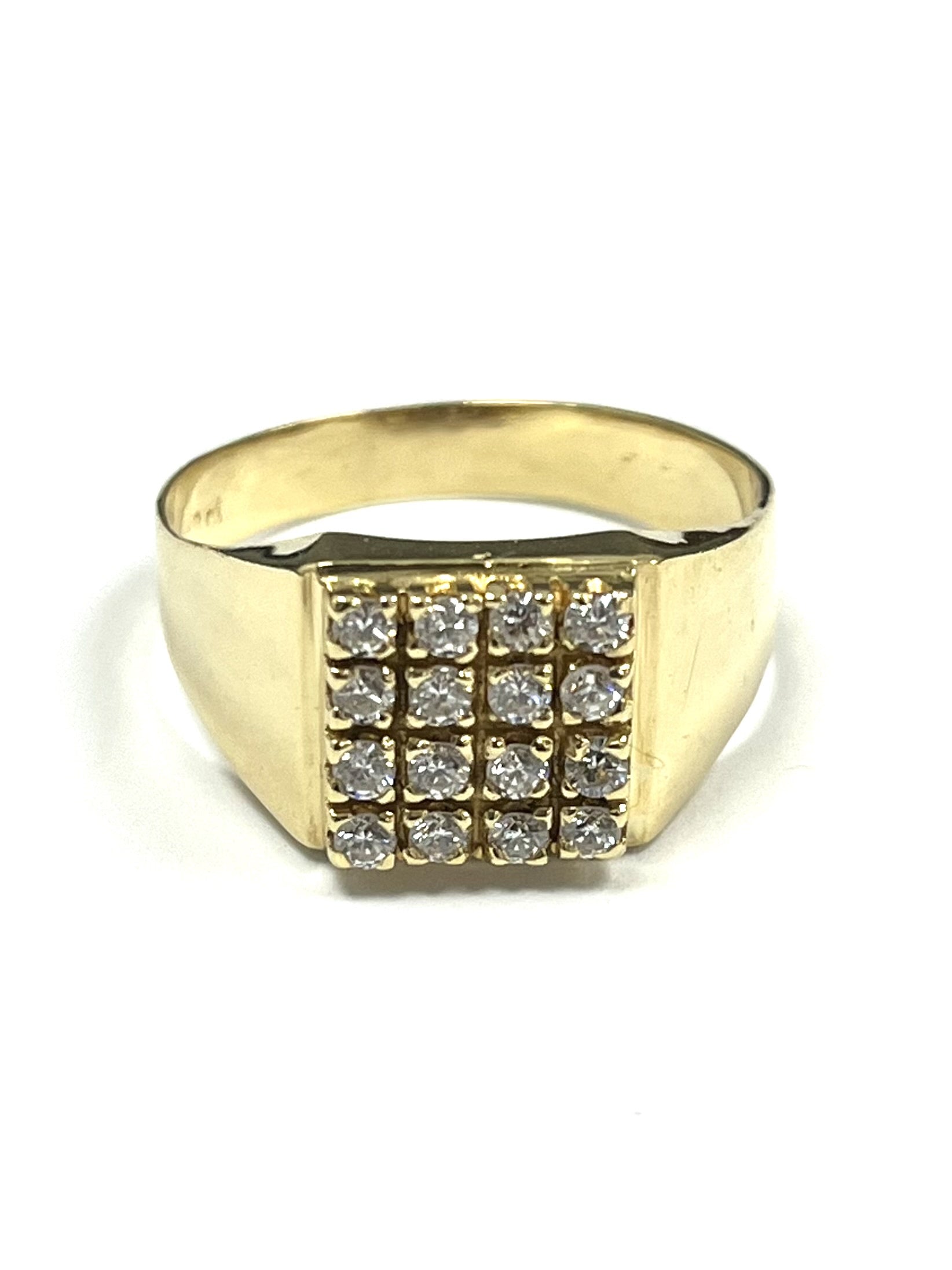 18ct Yellow Gold 0.40cts Signet Ring