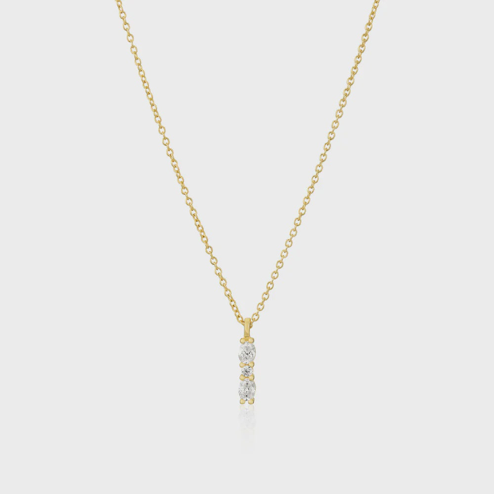 Necklace Ellera Ovale Piccolo 18k Gold Plated