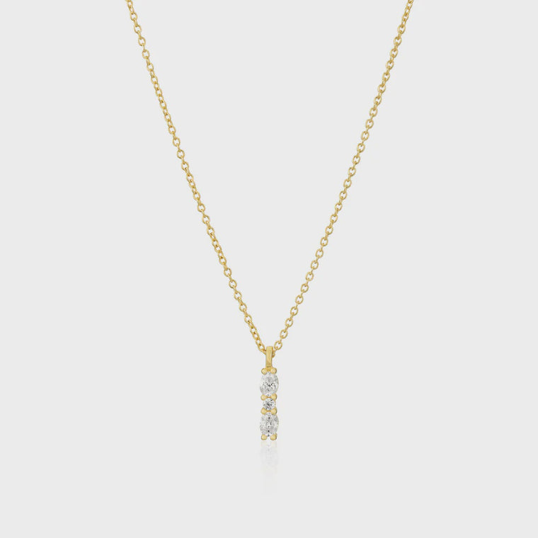 Necklace Ellera Ovale Piccolo 18k Gold Plated