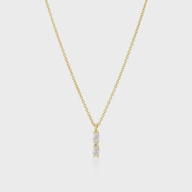 Necklace Ellera Ovale Piccolo 18k Gold Plated