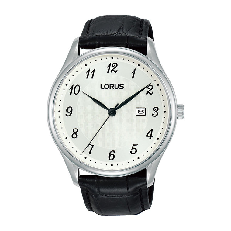 Lorus Mens Leather Strap Watch RH913PX9