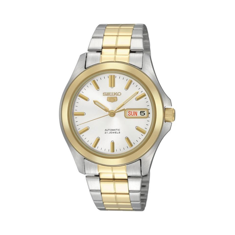 Seiko 5 Sports Two Tone Automatic Bracelet Watch