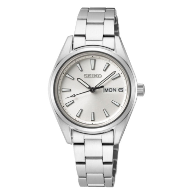 Seiko SUR349P1 Silver Dial Bracelet Watch