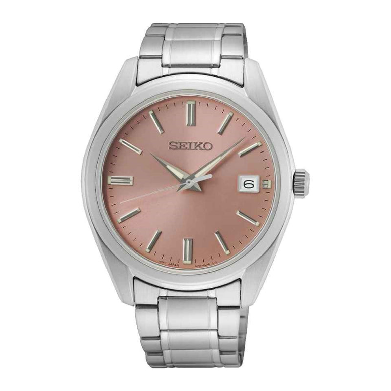 Seiko SUR523P1 Pink Dial Bracelet Watch