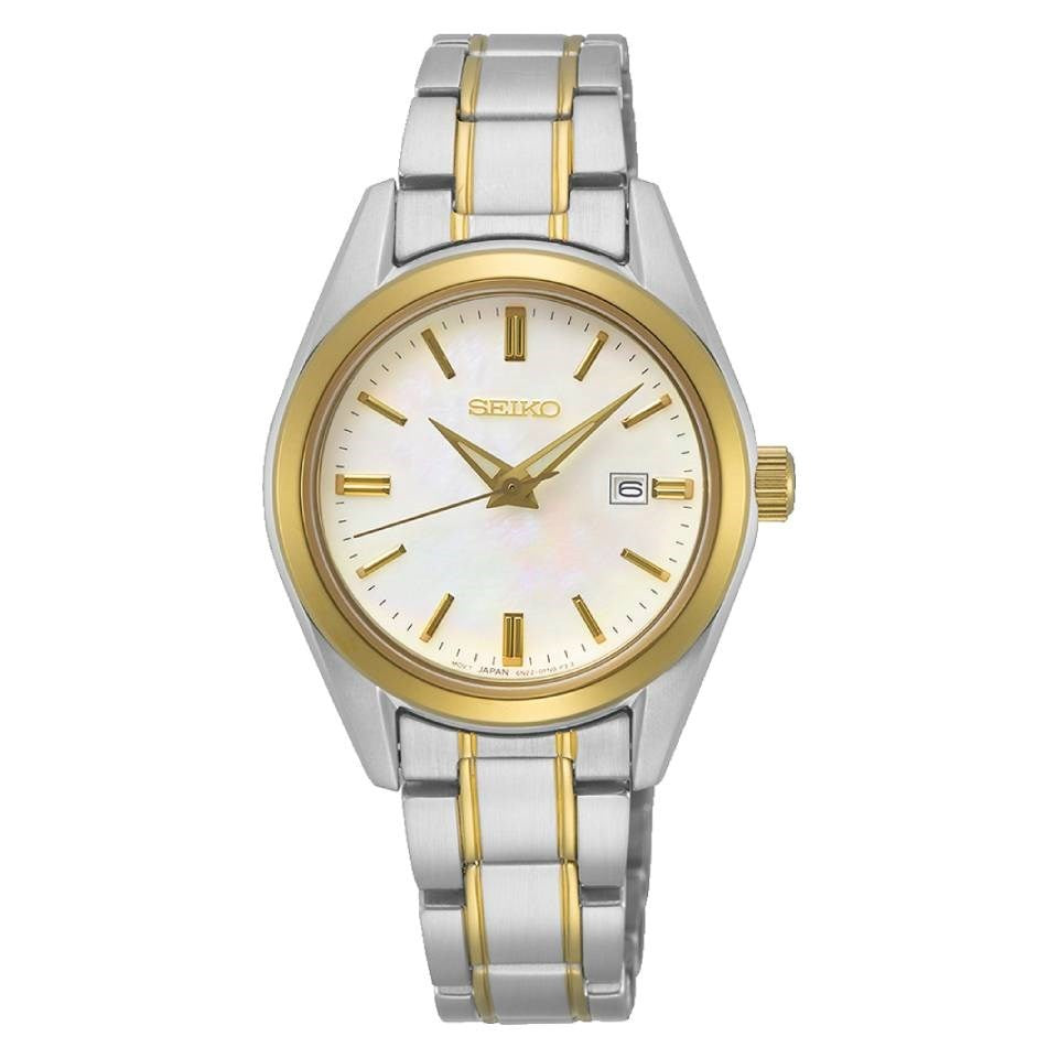 Seiko SUR636P1 Two Tone Bracelet Watch