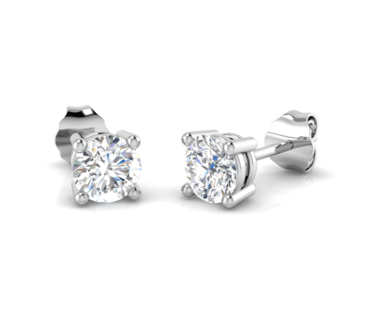 18ct White Gold 0.16cts Diamond Studs