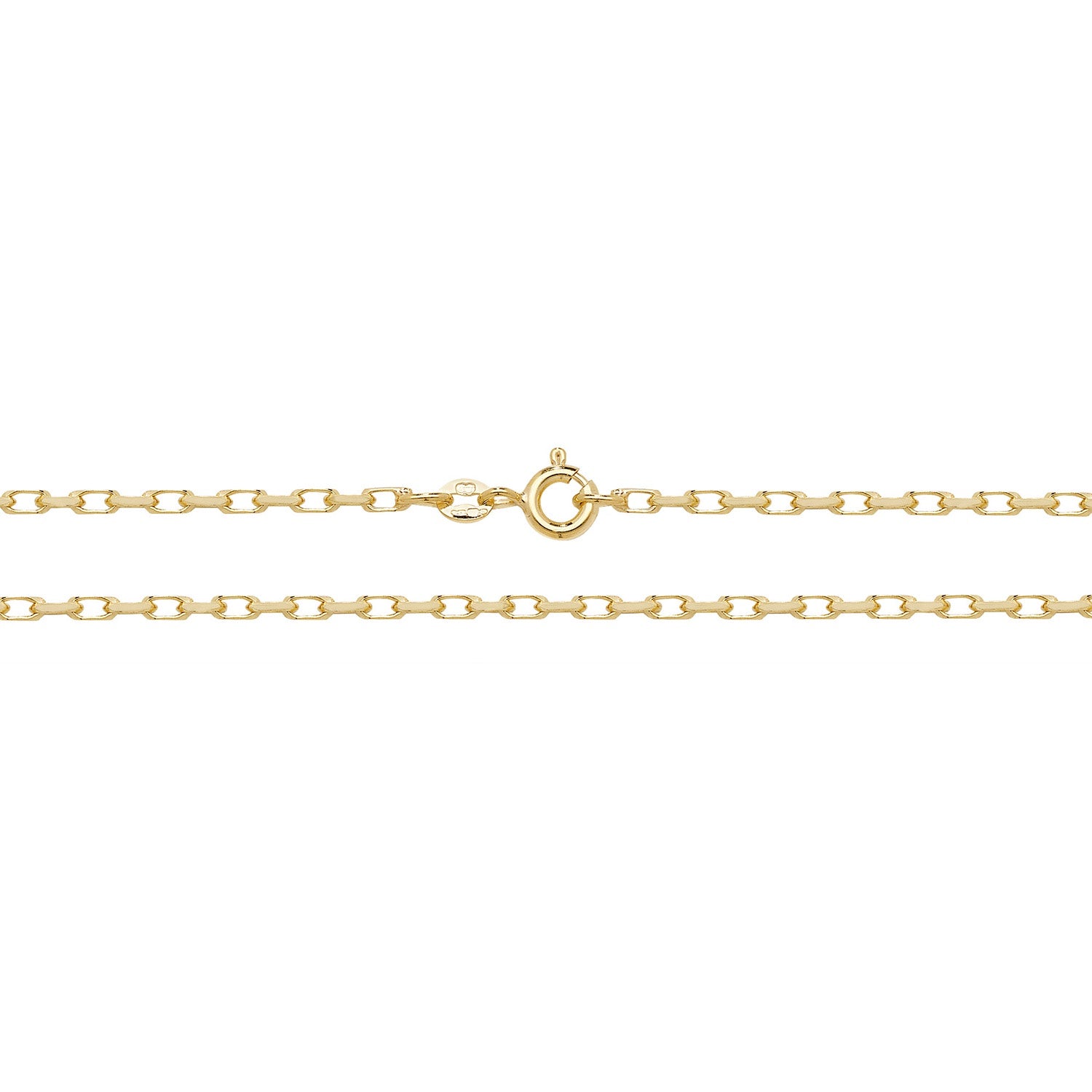 9ct Yellow Gold 20" Belcher Chain