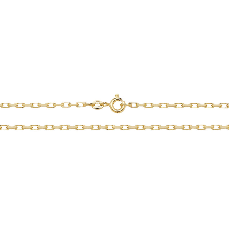 9ct Yellow Gold 20" Belcher Chain
