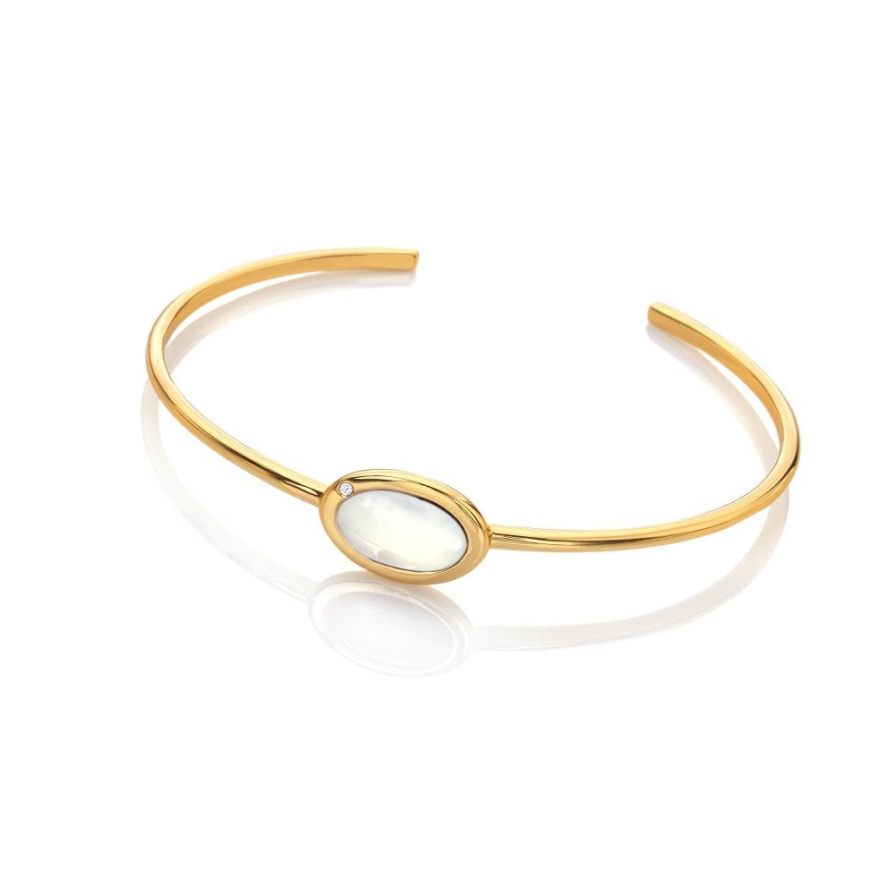 Hot Diamonds Quilted Bangle