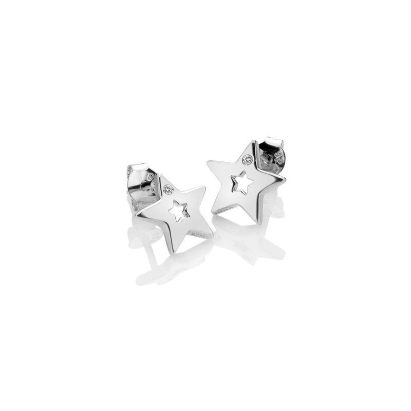 Hot Diamonds Amulets Star Earrings