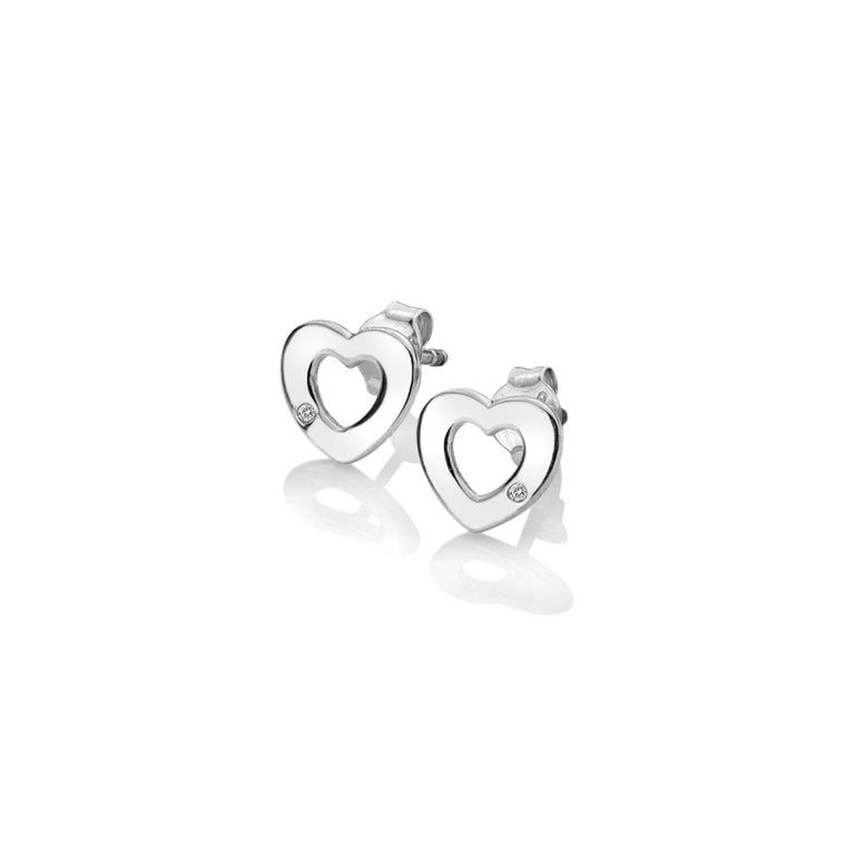 Hot Diamonds Amulets Heart Earrings