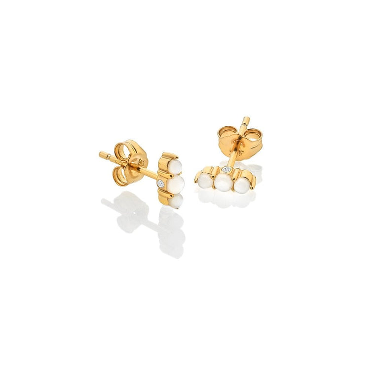 Jac Jossa Calm Mother of Pearl Studs