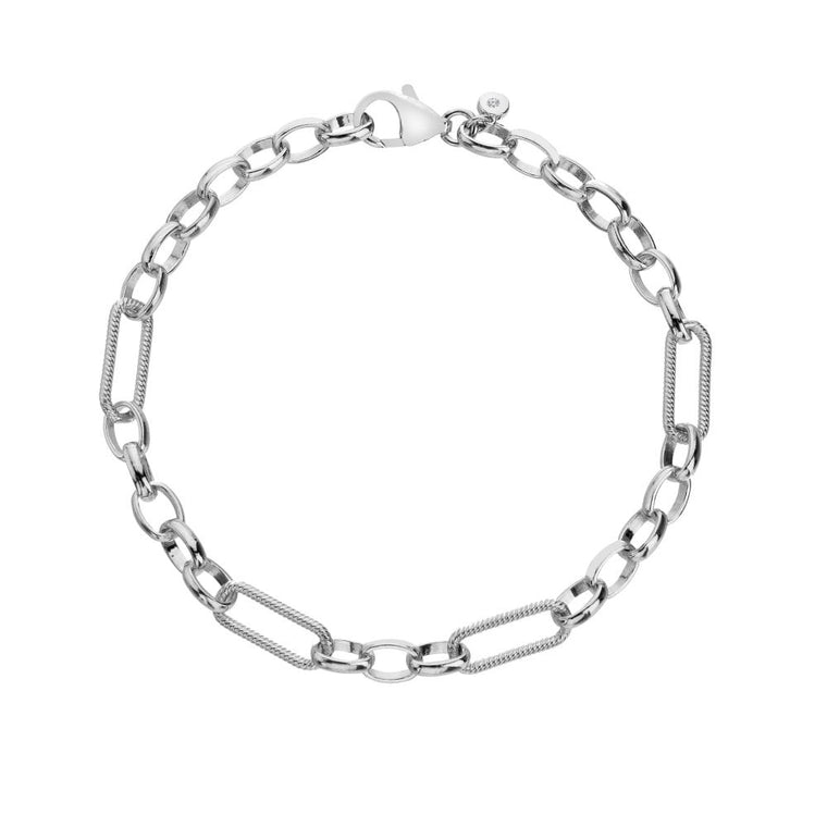 Hot Diamonds Statement Link Bracelet