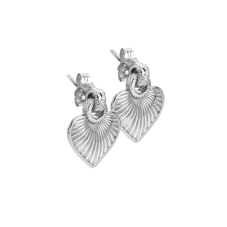 Hot Diamonds Essence Heart Studs