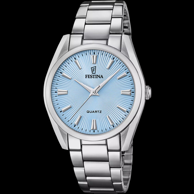 Festina Women's Blue Steel Bracelet Watch