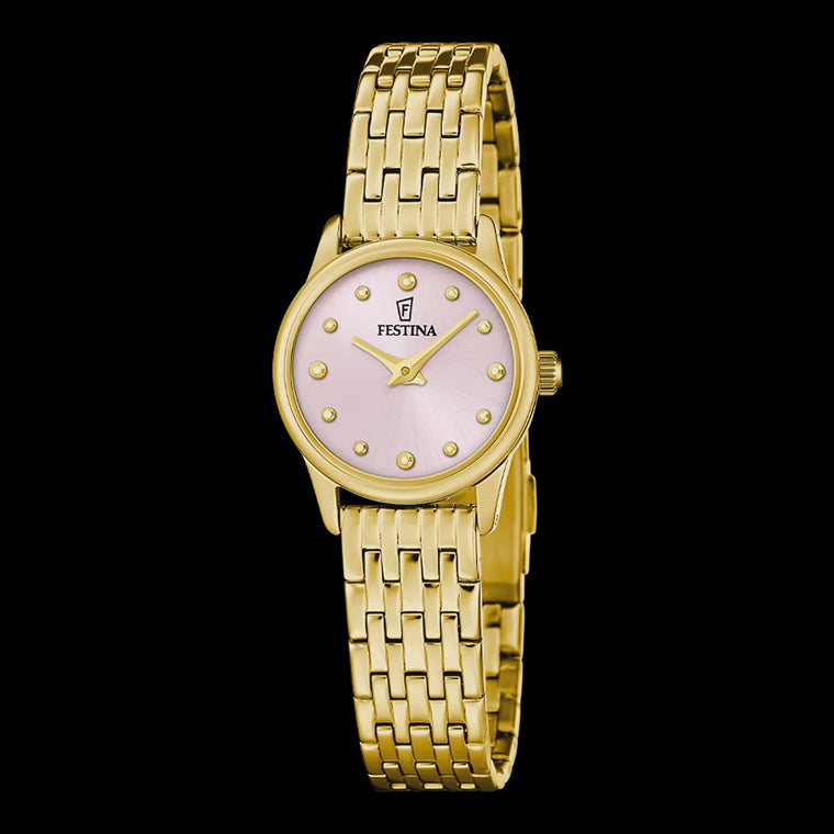 Festina wWomen's Pink Mademoiselle Steel Watch