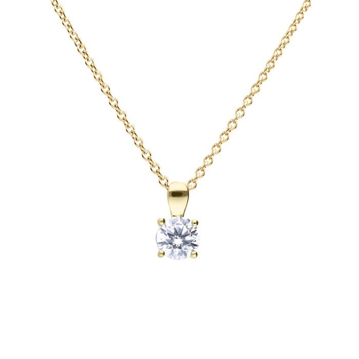 Diamonfire Four Claw 1.00 Carat Pendant