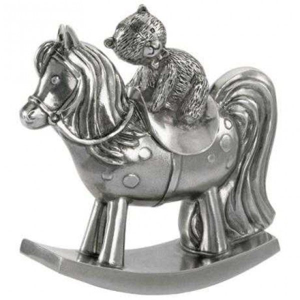 ROYAL SELANGOR TEDDY ROCKING HORSE BOX 016522RG - Robert Openshaw Fine Jewellery