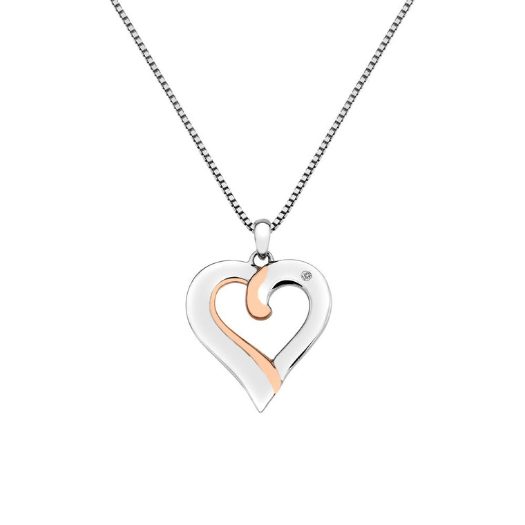 Hot Diamonds Silver Elegant Necklace DP687