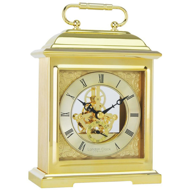LONDON CLOCK CO SKELETON CARRIAGE 04106