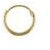 9CT YELLOW GOLD HINGED SLEEPER XGHSL11 - Robert Openshaw Fine Jewellery