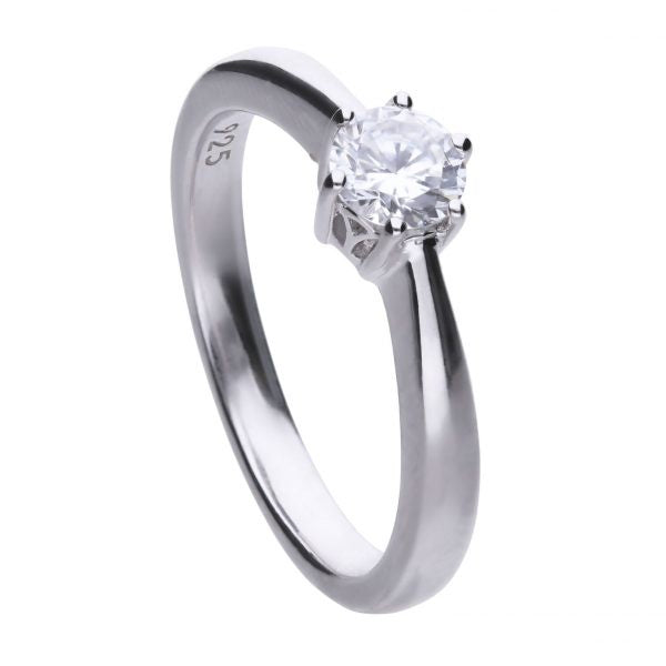 Diamonfire 6 Claw Solitaire Rong 0.50cts R3618 - Robert Openshaw Fine Jewellery