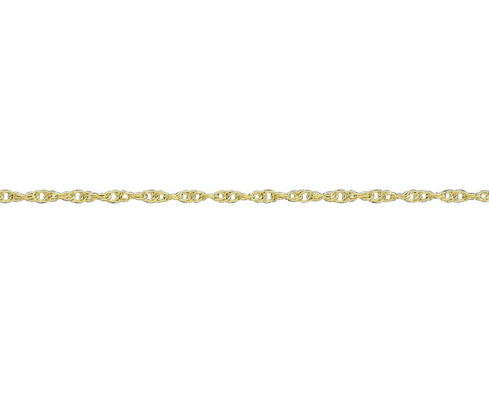 9ct Yellow Gold 22" Prince of Wales Chain G10R22