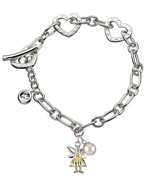 MOLLY BROWN LONDON 925 GOLD FAIRY WISH MB54-5