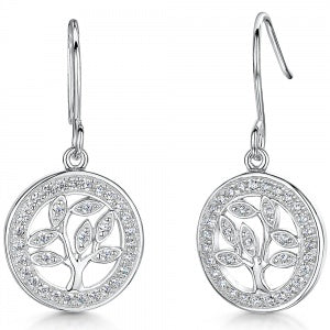 Jools Silver CZ Earrings KPE2381
