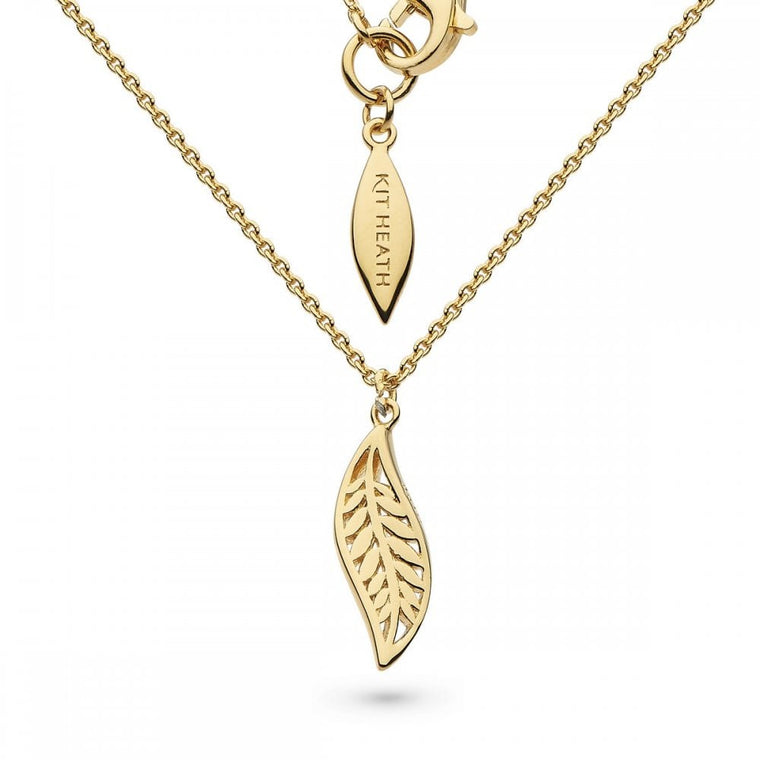 Kit Heath Blossom Eden Mini Leaf Gold Plate 17