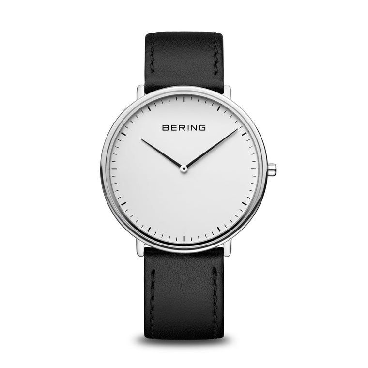 Bering Ultra Slim Polished Silver Watch 15739-404