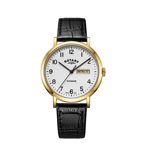 Rotary Gold Windsor Gents GS05303/18