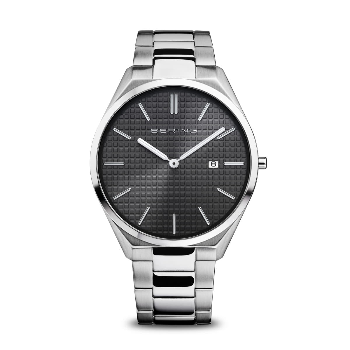 Bering Ultra Slim Polished/Brushed Silver 17240-702