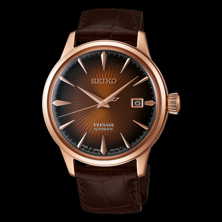 Seiko Presage Mens Automatic Strap Watch SRPB46J1