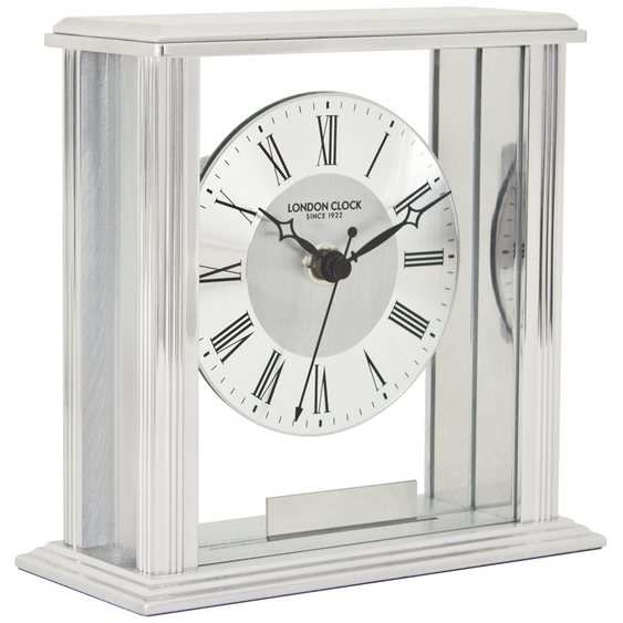 LONDON CLOCK CO FLAT TOP MANTLE CLOCK 06399