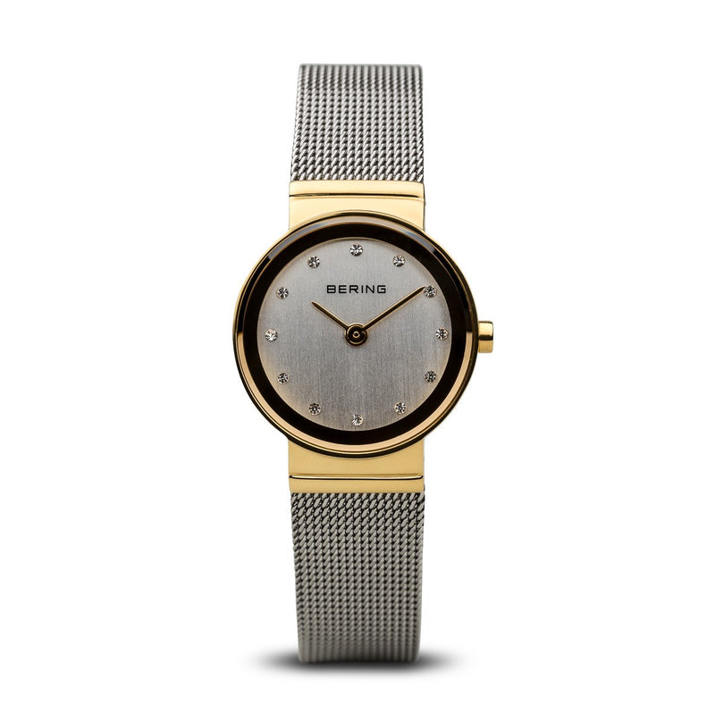 Bering Womans Classic Polished Gold Watch 10126-001 - Robert Openshaw Fine Jewellery